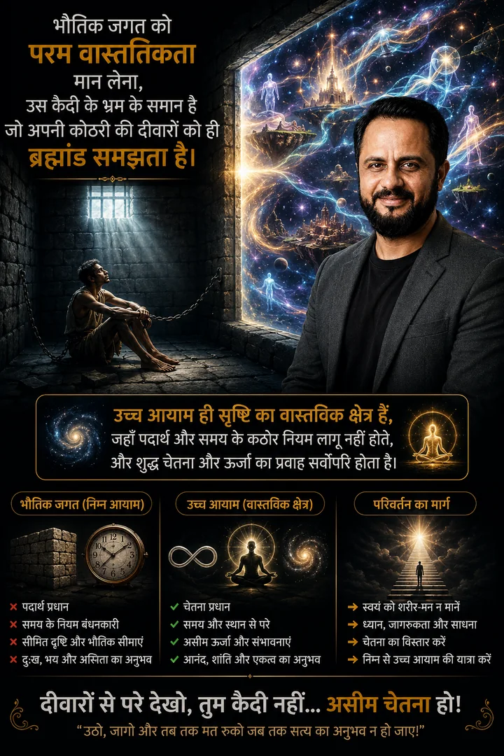 भौतिक जगत के पार देखने की कल्पना